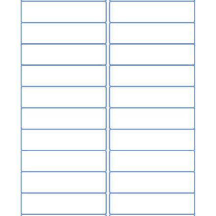 Picture of Premium 5161 Compatible Avery N/A Address Labels (100 sheets per pack)