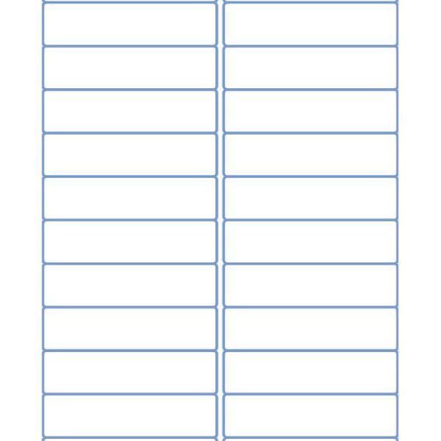 Picture of Premium 5161 Compatible Avery N/A Address Labels (100 sheets per pack)