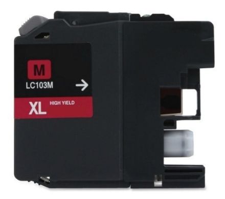 Picture of Premium LC-101M Compatible Brother Magenta Inkjet Cartridge