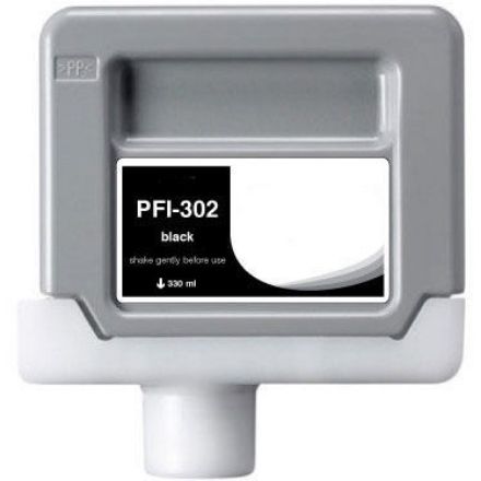 Picture of Premium 2216B001AA (PFI-302Bk) Compatible Canon Black Inkjet Cartridge