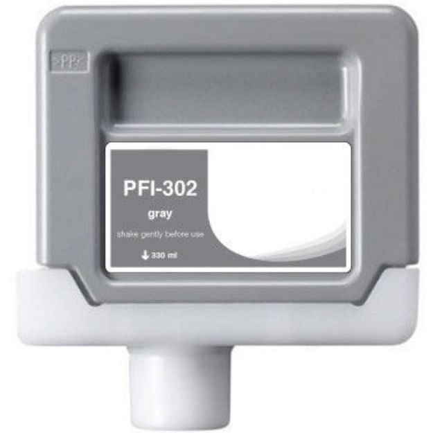 Picture of Premium 2217B001AA (PFI-302GY) Compatible Canon Gray Inkjet Cartridge