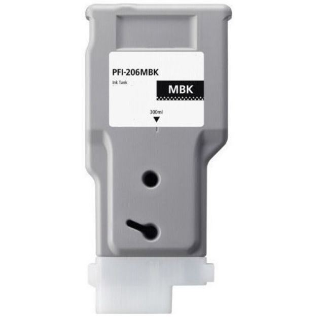 Picture of Premium 5302B001 (PFI-206MBK) Compatible Canon Matte Black Ink Cartridge