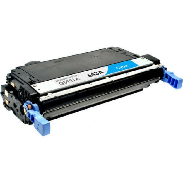 Picture of Premium Q5951A (HP 643A) Compatible HP Cyan Toner Cartridge