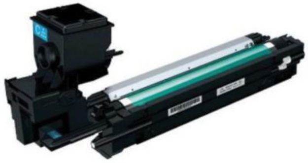 Picture of Premium A0WG0JF Compatible Konica Minolta Cyan Toner Cartridge