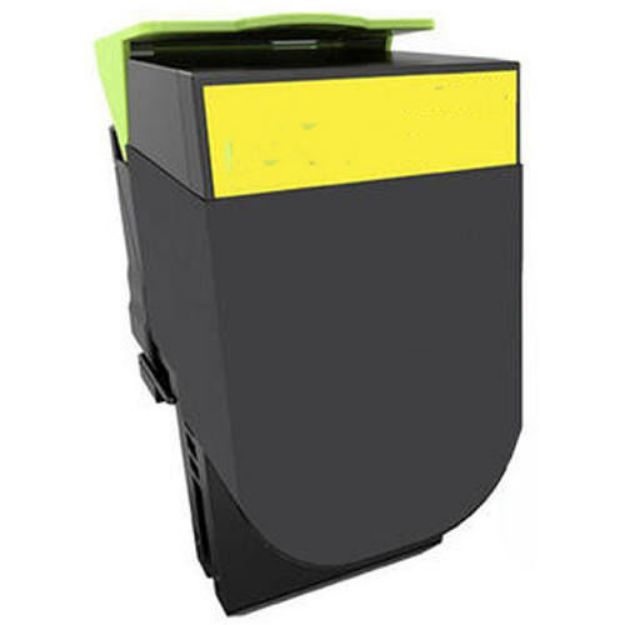 Picture of Premium 71B10Y0 Compatible Lexmark Yellow Toner Cartridge