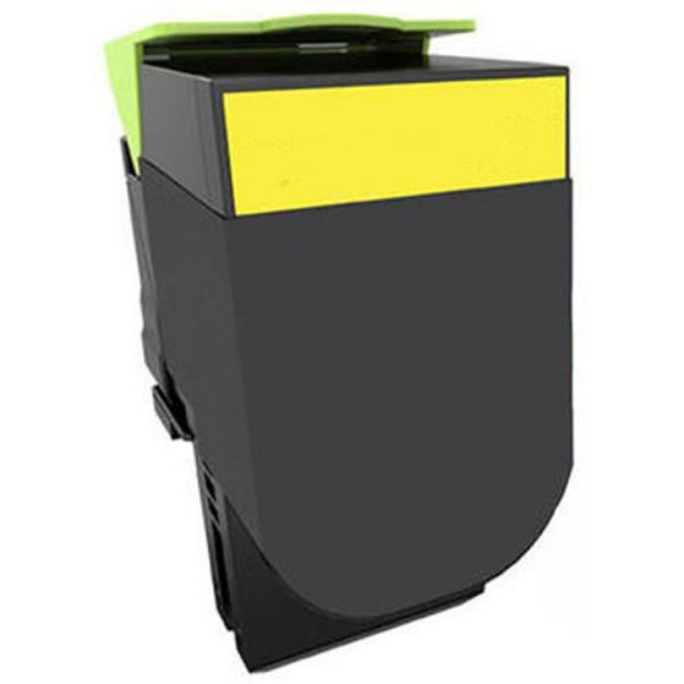 Picture of Premium 71B1HY0 Compatible High Yield Lexmark Yellow Toner Cartridge
