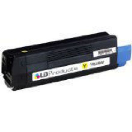 Picture of Premium 43324417 Compatible Okidata Yellow Toner