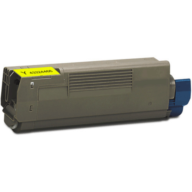 Picture of Premium 43324466 Compatible Okidata Yellow Toner Cartridge