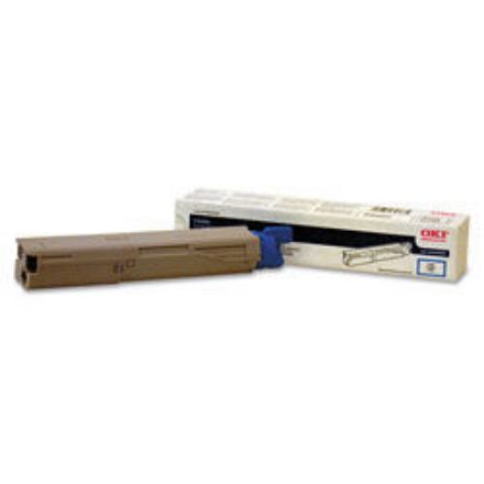 Picture of Premium 43459303 Compatible Okidata Cyan Toner Cartridge
