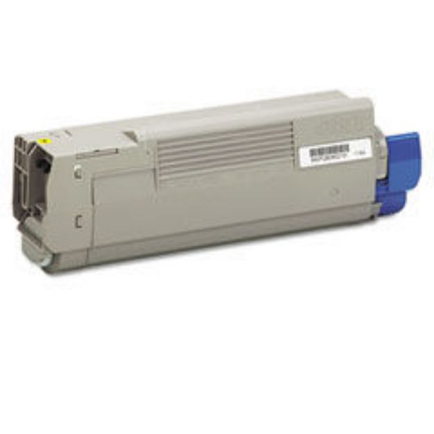 Picture of Premium 43865717 Compatible Okidata Yellow Toner Cartridge
