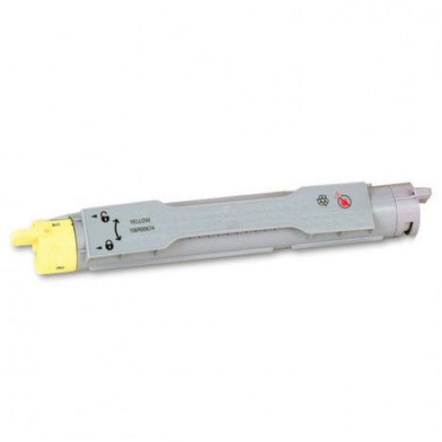 Picture of Premium 106R00674 (106R674) Compatible Xerox Yellow Toner Cartridge
