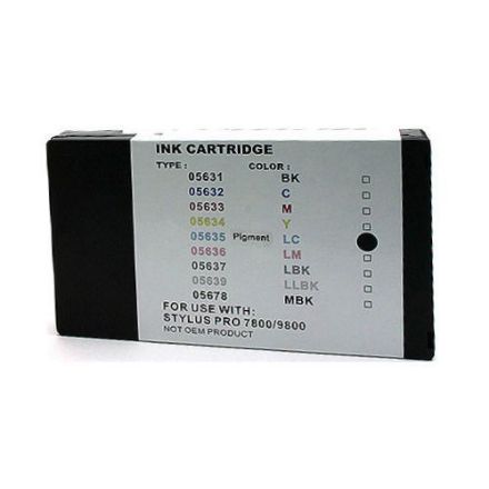Picture of Premium T563500 Compatible Epson Light Cyan Pigment Inkjet Cartridge