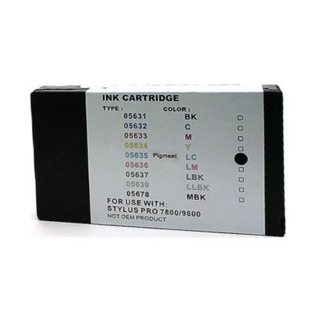 Picture of Premium T563500 Compatible Epson Light Cyan Pigment Inkjet Cartridge