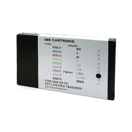 Picture of Premium T563700 Compatible Epson Light Black Pigment Inkjet Cartridge