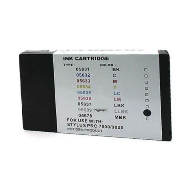 Picture of Premium T563900 Compatible Epson Light Black Pigment Inkjet Cartridge