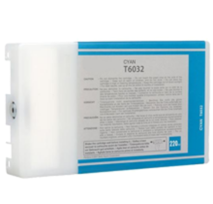 Picture of Premium T603200 Compatible Epson Cyan UltraChrome K3 Ink Cartridge