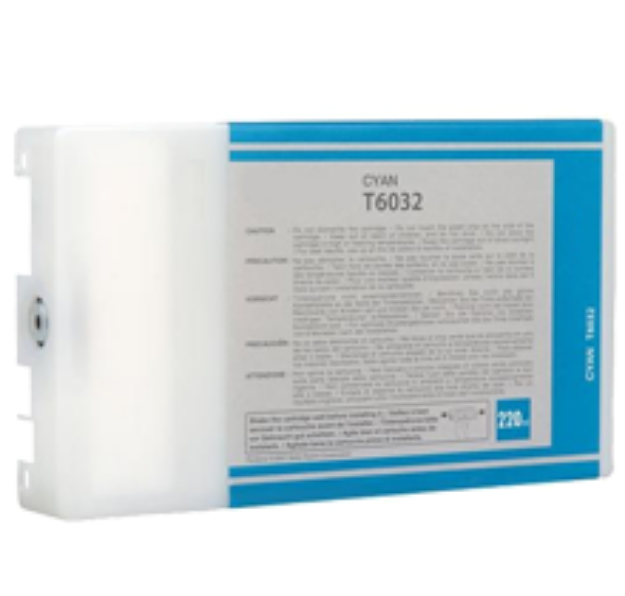 Picture of Premium T603200 Compatible Epson Cyan UltraChrome K3 Ink Cartridge