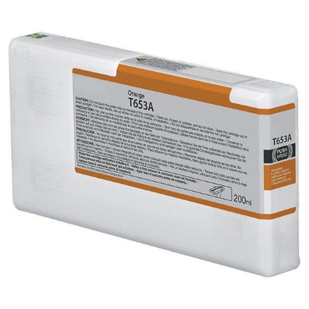 Picture of Premium T653A00 Compatible Epson Orange UltraChrome HDR Ink Cartridge