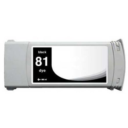 Picture of Premium C4930A (HP 81) Compatible HP Black Inkjet Cartridge