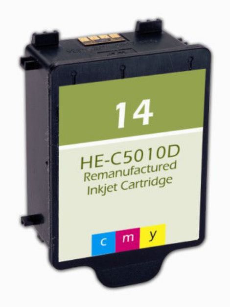 Picture of Premium C5010DN (HP 14) Compatible HP Color Inkjet Cartridge
