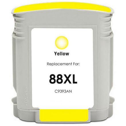 Picture of Premium C9393AN (HP 88XL) Compatible HP Yellow Inkjet Cartridge