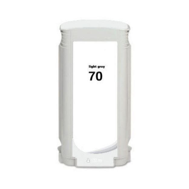 Picture of Premium C9451A (HP 70) Compatible HP Light Gray Pigment Inkjet Cartridge