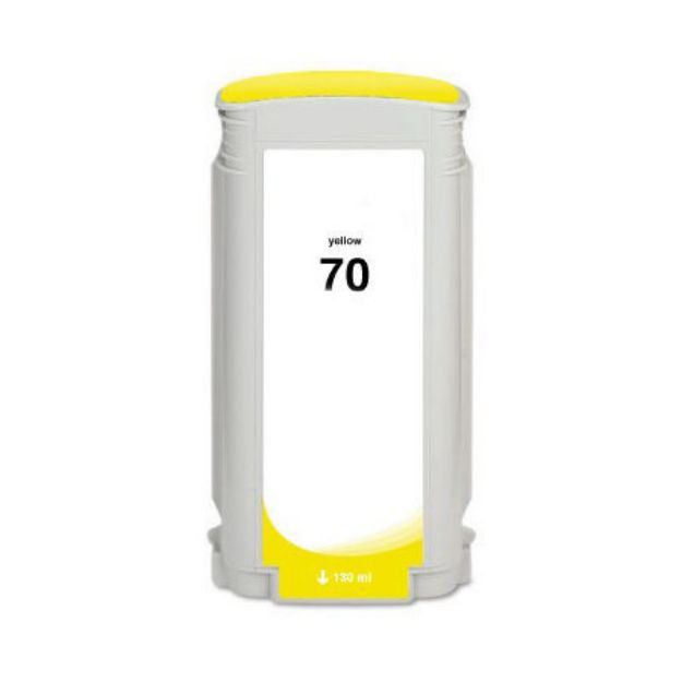 Picture of Premium C9454A (HP 70) Compatible HP Yellow Pigment Inkjet Cartridge