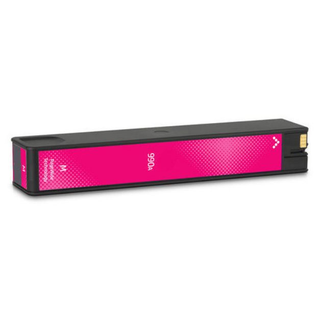 Picture of Premium M0J77AN (HP 990A) Compatible HP Magenta Ink Cartridge